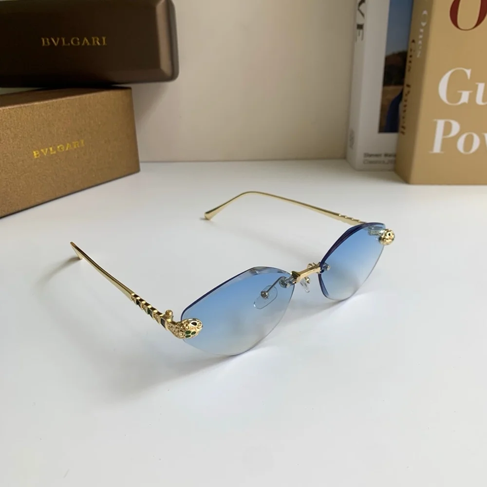 Bvlgari Serpenti Rimless Gradient Sunglasses